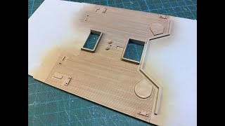 How I paint model ship Deck Planking one for Ron [upl. by Chari]