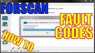 Forscan  How To Read And Delete Fault Codes [upl. by Auhs902]