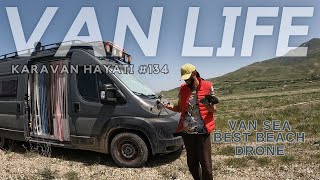 KARAVAN HAYATI 134 UNIMOG KARAVAN SAYESİNDE MUHTEŞEM BİR PLAJ BULDUK [upl. by Daggett]