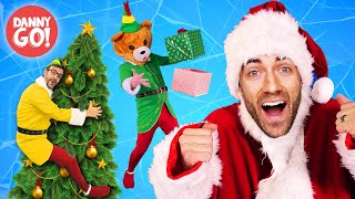 quotSanta Freeze Dancequot 🎅🏼❄️  Danny Go Christmas Songs for Kids [upl. by Naylor]