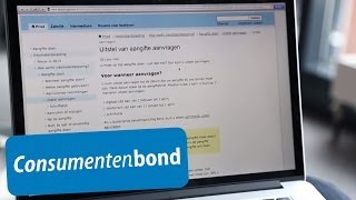 Belastingaangifte 2013  Tips Consumentenbond [upl. by Htezil]