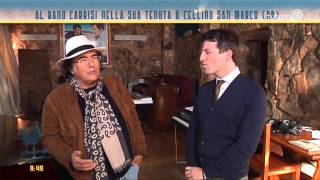 Al Bano Carrisi nella sua tenuta a Cellino San Marco [upl. by Davine]