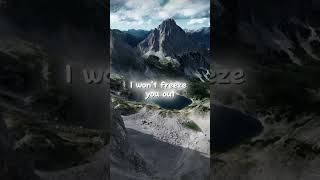 Lyrics of Freeze you out by sia fyp edit sia lyrics music lovers song music freezeyouout [upl. by Leoline]