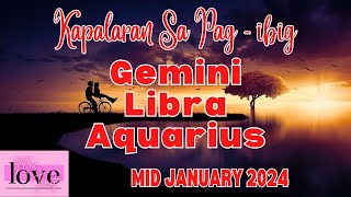 AIR SIGNS MID JANUARY 2023  Gemini Libra Aquarius  Kapalaran Sa Pag Ibig  Tarot Card Reading [upl. by Elyac628]