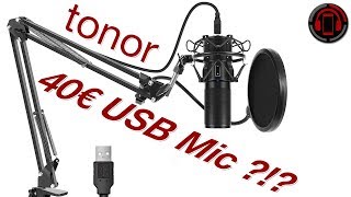 Tonor Q9 USB Microphone  Top oder Flop für Einsteiger DeutschGerman [upl. by Magnus298]