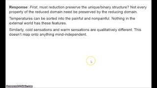 Philosophy of Colour 22  Reductionism 2 [upl. by Barcroft838]