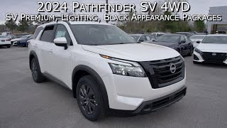 2024 Nissan Pathfinder SV 4WD w Premium Lighting amp Black Appearance PackagesNissan of Cookeville [upl. by Rilda]