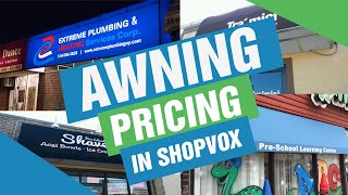 How To Quote and Price Awnings with ShopVOX [upl. by Repsihw264]