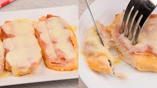 Filetti di pollo alla Valdostana il piatto filante e appetitoso [upl. by Ylluz235]