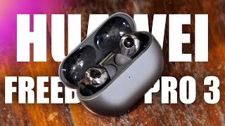 HUAWEI FreeBuds Pro 3 2023  Coś tu mi NIE Gra Recenzja [upl. by Cho148]