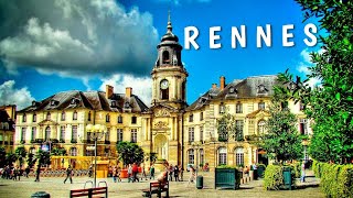 TRAVEL RENNES CITY  The Capital of Brittany [upl. by Drageruaeb]