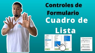 Como Usar El Cuadro de Lista de Control de Formulario en Excel Cap 5 sepamosexcelmacros excel [upl. by Nyladam503]