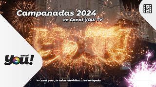 Así fueron las sorprendentes campanadas de televisión 2024 en Canal YOU TV [upl. by Alim]