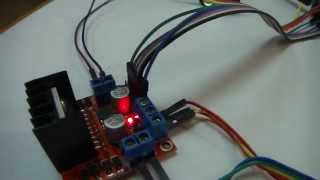 Подключение драйвера двигателей L298N к Arduino [upl. by Day]