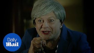 Andy Serkis absolutely CRUCIFIES Theresa May with Gollum portrayal [upl. by Harrat885]