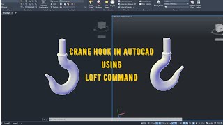 Autocad tutorials  Exercise 23 Crane hook in Autocad [upl. by Jea]