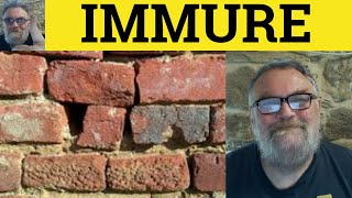 🔵 Immure Meaning  Immured Examples  Immure Definition  Formal Vocabulary  Immure [upl. by Truc235]