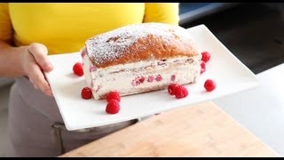 Raspberry Ice Cream Cake  Everyday Food with Sarah Carey [upl. by Vaas891]