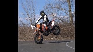 ktm 450 exc supermotard [upl. by Thrasher324]