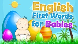 English first words for babies and toddlers [upl. by Capon]