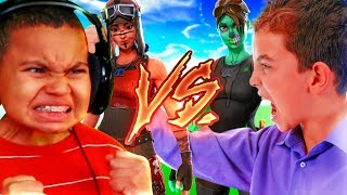 1V1 MY LITTLE BROTHER VS LITTLE KID SQUEAKER ZURGTHE MATCH YOU BEEN WANTING TO SEE FORTNITE [upl. by Goldina]