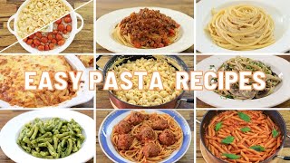 10 Easy Pasta Recipes [upl. by Marcus]