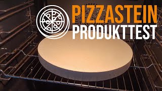 Test Pizzastein im Backofen  Produkttest von Sebastian [upl. by Atikkin]