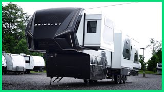 Wowza 2025 Brinkley Model 4000 G Toy Hauler Fifth Wheel Tour  Beckleys RVs [upl. by Jo833]