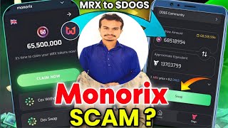 Monorix Update  monorix withdraw update  monorix ton fees  monorix token claim  monorix airdrop [upl. by Hurwit]