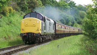 37263 leaving Bewdley 17th May 2024 [upl. by Rollins]