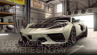 【CSR2】LABEL MOTORSPORTS CORVETTE STINGRAY • tune amp shift • 7050 [upl. by Landry]