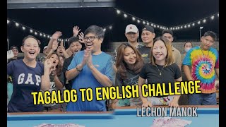 Tagalog to English food challenge VinFPV [upl. by Maite]