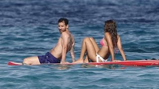 Lionel Messi Family Holiday in Ibiza [upl. by Canotas614]