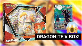 New Dragonite V Box opening Crazy pull 😱 [upl. by Olgnaed]