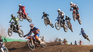 Best of 2 Stroke Action 💥 MX125 Motocross Montearagón 2023 by Jaume Soler [upl. by Ethbin]