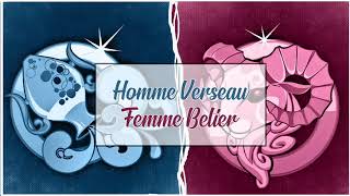 Homme Verseau ♒ Femme Bélier ♈Compatibilité Astrologique Amoureuse [upl. by Alena]