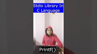 Stdio Library In C Programming clanguage cprogramming shorts [upl. by Hakkeber288]