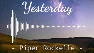 Yesterday  Piper Rockelle  Instrumental [upl. by Livvi]