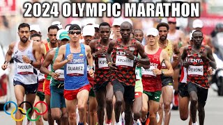 The 2024 Olympic Marathon  Eliud Kipchoge VS Kenenisa Bekele  Paris Olympics [upl. by Miranda]