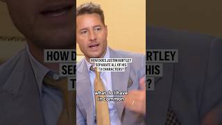 How does Justin Hartley separate all of his TV characters [upl. by Dorkas328]