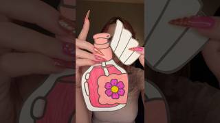 paper skincare 🧴 part 1 of 3 asmr tingles [upl. by Livvy]