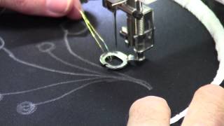 Free Motion Machine Embroidery  with Christopher Nejman [upl. by Eico760]