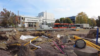 Mannerheimintie Street Construction [upl. by Hillier]