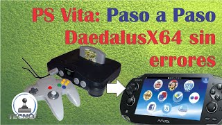 PS Vita Instalar DaedalusX64 y corregir el error al actualizarse Paso a Paso [upl. by Inig]