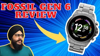 Fossil Gen 6 Smartwatch Review  Wait Kare Wear OS 3 ka ya Buy Kare  Hindi [upl. by Lleynod601]