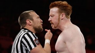 Sheamus vs Mark Henry with special referee Daniel Bryan Raw April 23 2012 [upl. by Inigo]