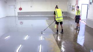 Laying an Industrial Resin Floor [upl. by Sephira943]