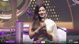 Actress Ketika Sharma Speech  BRO Pre Release Event  Pawan Kalyan Sai Tej  Trivikram [upl. by Ednyl]