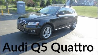 2017 Audi Q5 SUV Quattro 20T  Full Enterprise Rental Car Review and Test Drive [upl. by Lucas596]