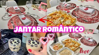 JANTAR ROMÂNTICO FÁCIL E BARATO PARA O DIA DOS NAMORADOS❤️SOBREMESA RÁPIDA MESA POSTAGLAUCIA MOURA [upl. by Shane93]